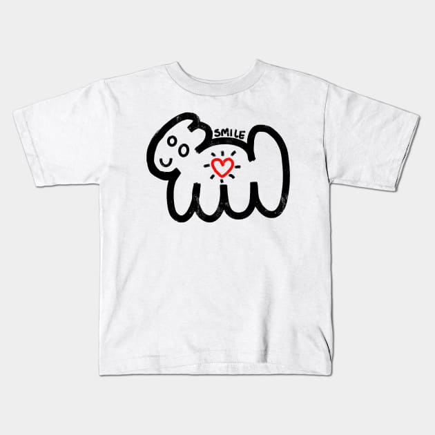 smile Kids T-Shirt by Angel Rivas